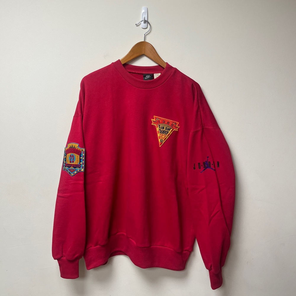 Vintage 90s Nike Air Jordan Accomplishment Patch Sweatshirt